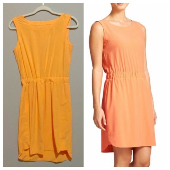 Athleta Astra Dress Orange 439151 - Picture 1 of 10
